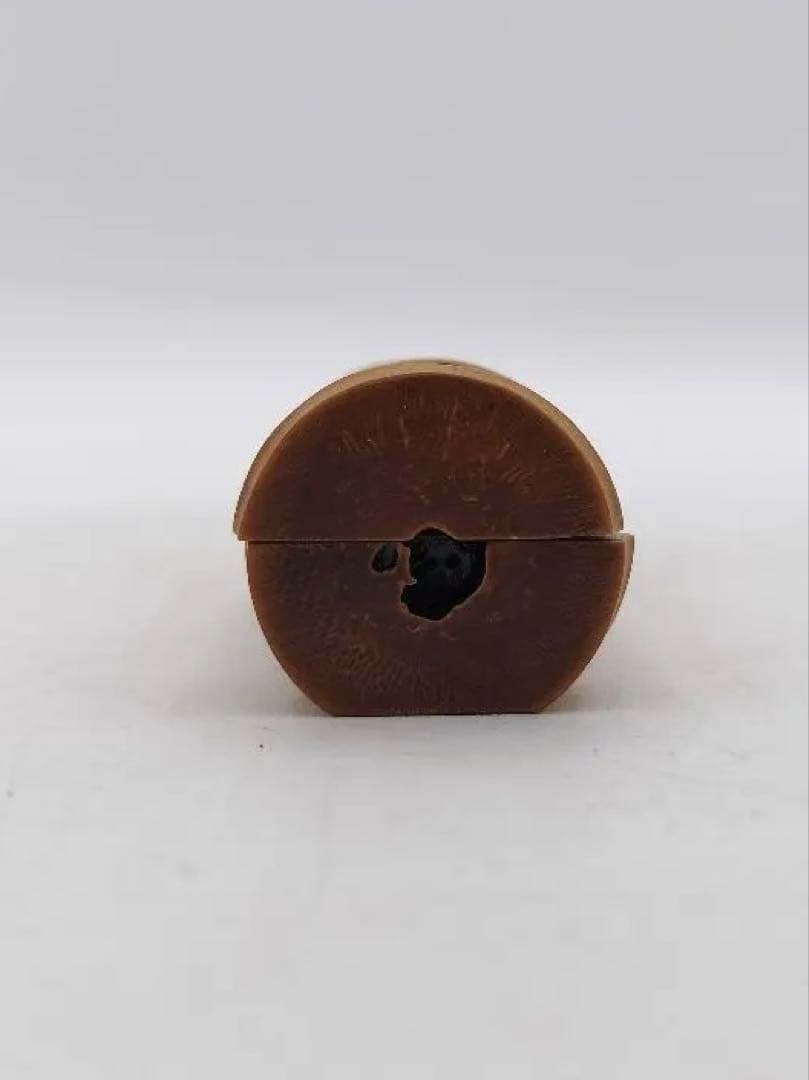 b346 香合 尺八 布袋 竹 吉田華正 木箱 茶道具 古物