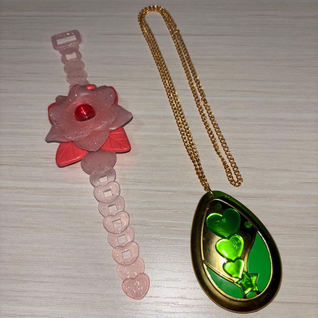 【希少】ミラクル☆ガールズ　食玩　ブレスレット　ペンダント　セット　当時物