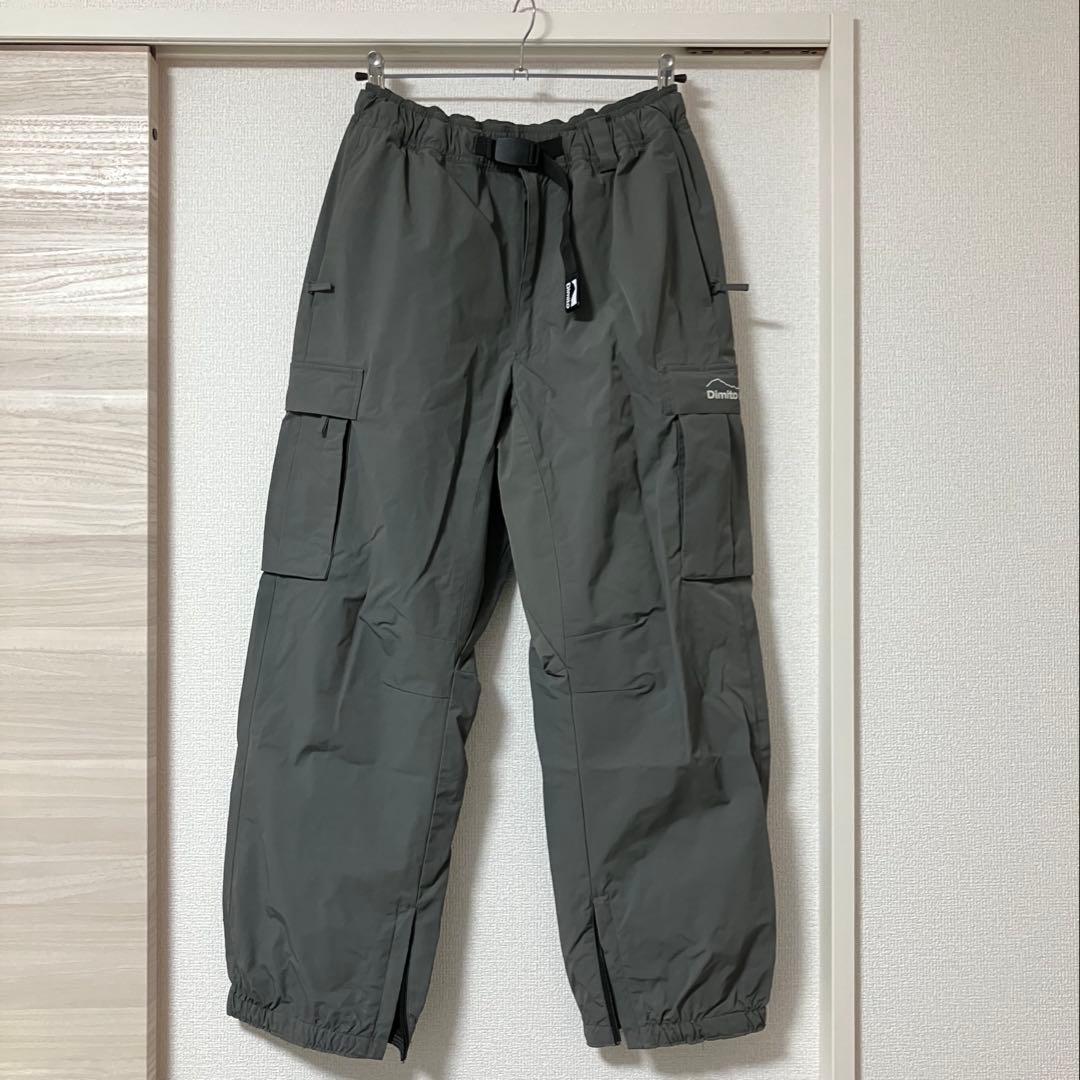 DIMITO ディミト スノーボード カーゴ パンツ グレー ユニセックス M