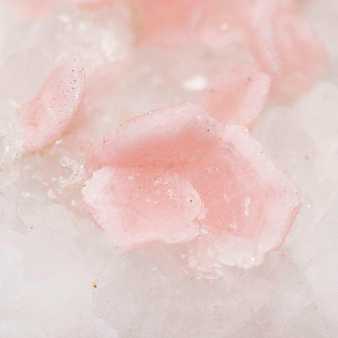 中国 ロードクロサイト フローライト 天然石 原石 鉱物標本 鉱石 蛍石 734