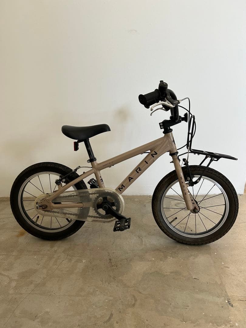 ※引き取り限定　横浜市 MARIN 16インチ 子供用自転車 DONKY モカ