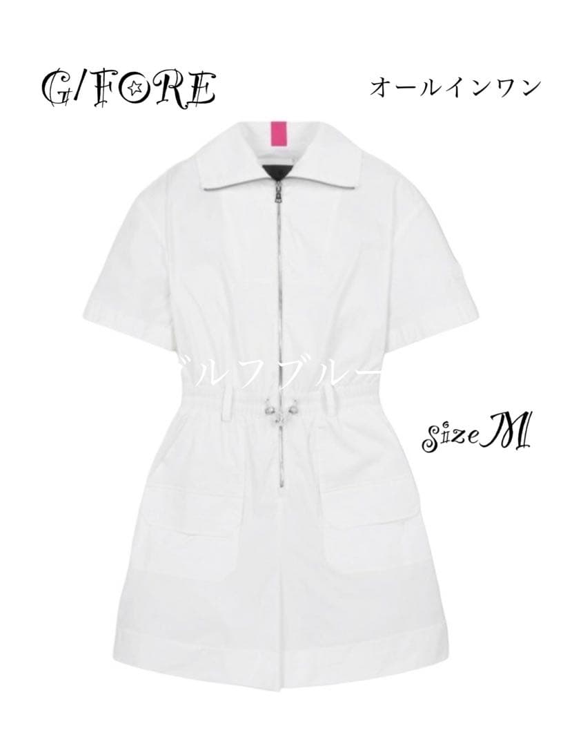 新入荷日本未入荷モデルG/FORE ジーフォアオールインワンsizeMホワイト