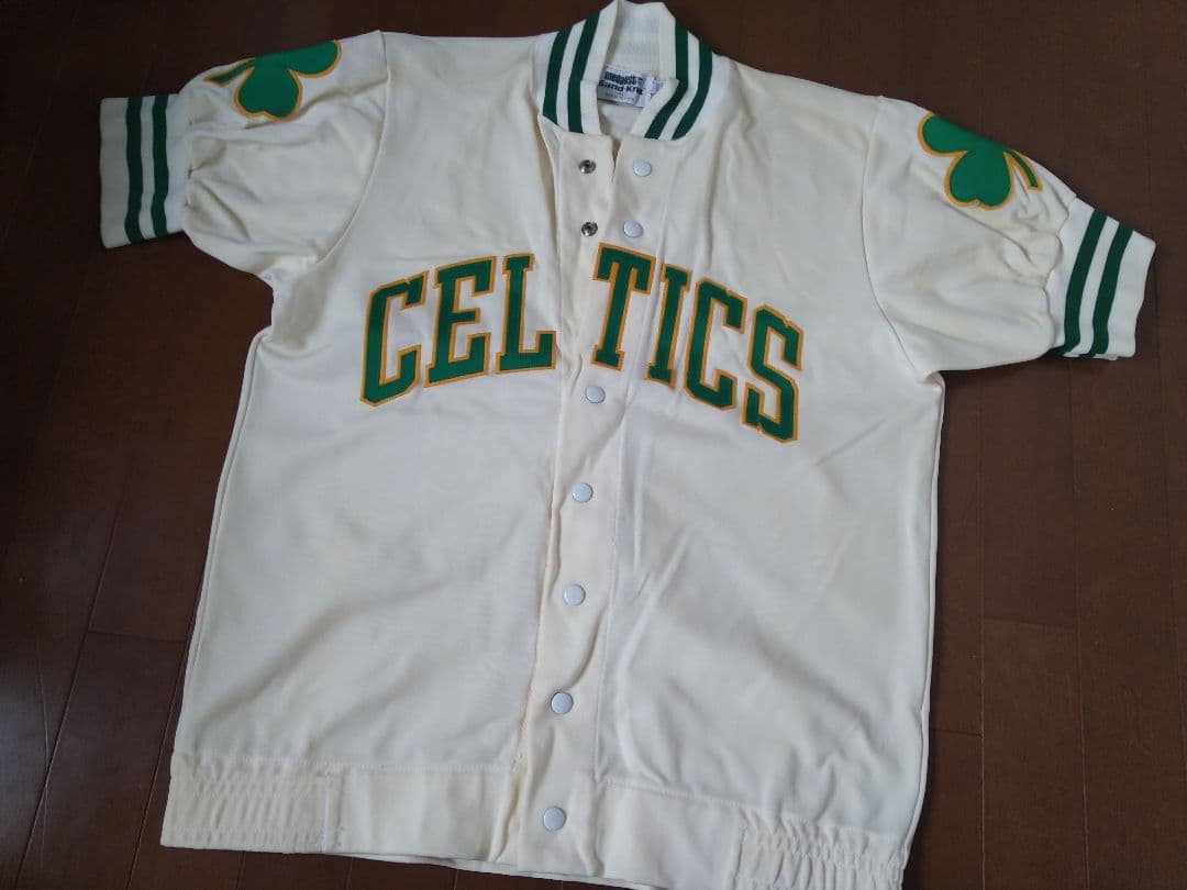 未使用 ビンテージ 80年代 NBA ボストンセルティックス ウォームアップ