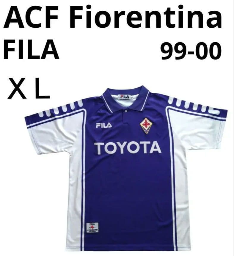 ACF フィオレンティーナ　fila　イタリア製　ＸＬ　ユニフォーム　綺麗