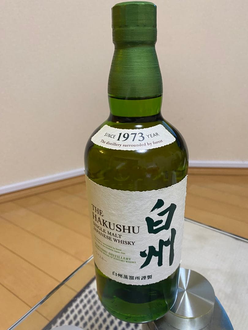 【未開栓】白州 シングルモルトウイスキー 1973年製　700ml