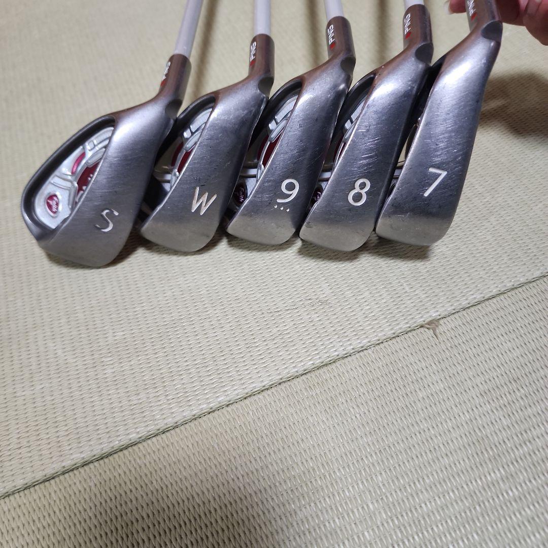 PING レディース アイアンセット S W 9 8 7