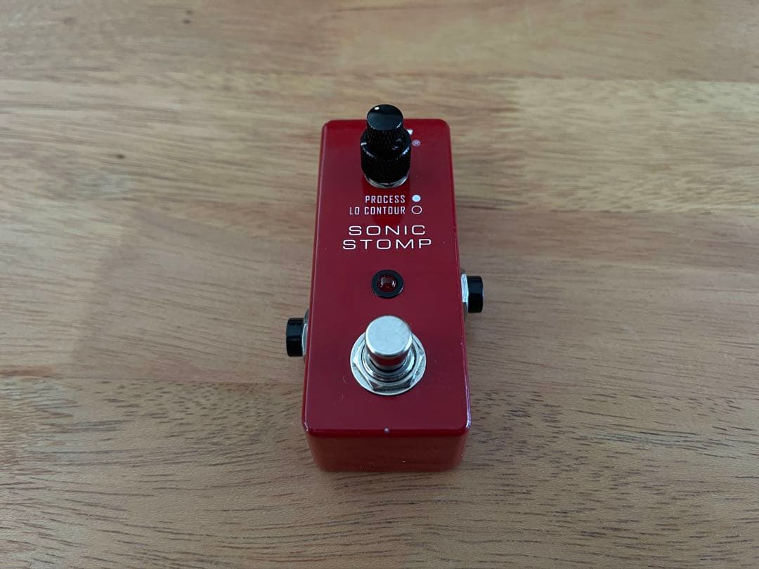 SONIC STOMP ベースエフェクター 赤