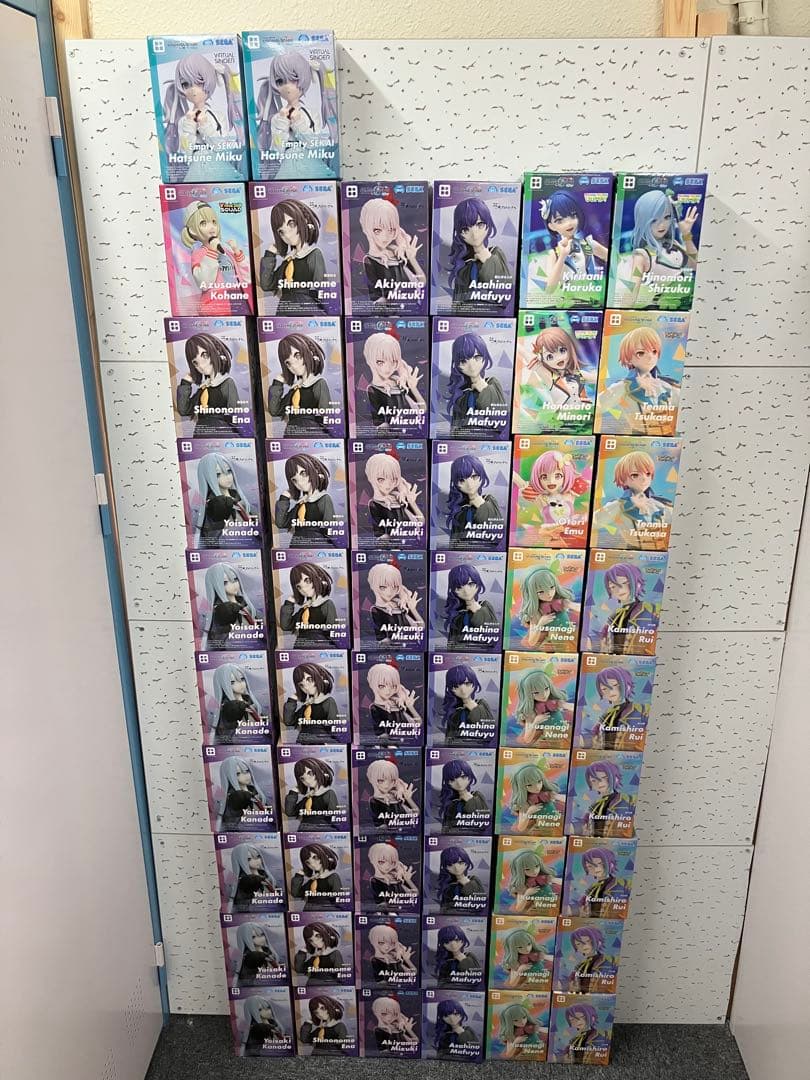 プロジェクトセカイ プライズ フィギュア カラフルステージ！ 初音ミク ×56個