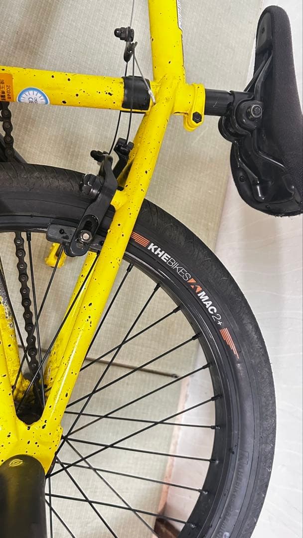 GT SLAMMER BMX 自転車本体 20インチ イエロー