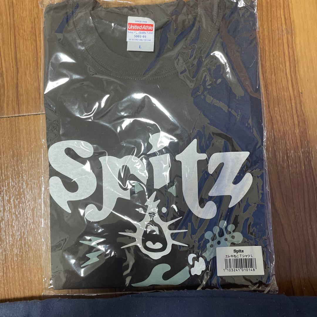【新品】スピッツ　2024夏グッズ　エレキねこ　T シャツ　Lサイズ