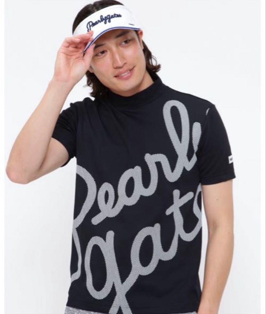 エイトロックベアカノコ 半袖ハイネックカットソー ＜筆記体ロゴ＞