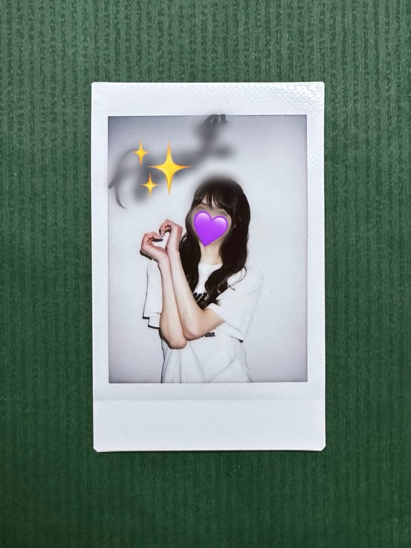 ラブワン　佐々木杏莉　サイン入りチェキ