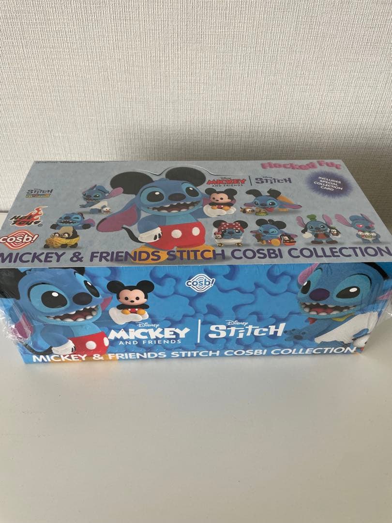 スティッチ cosbi コスビ ミッキー&フレンズ フィギュア 1BOX 8個