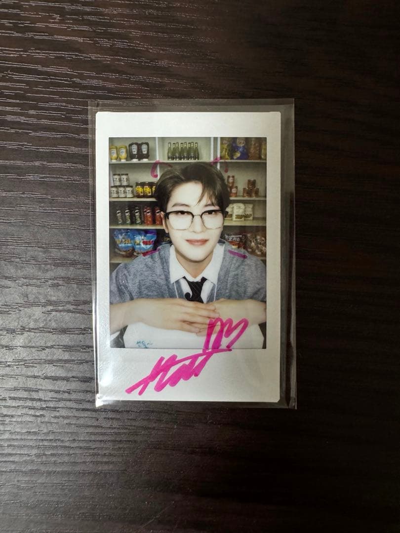 ZB1 マシュー　サイン入りチェキ