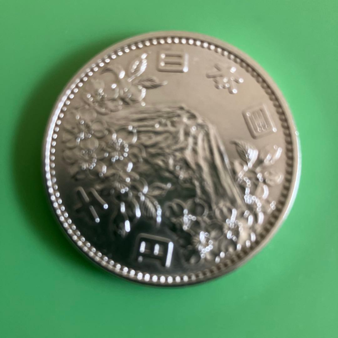 1964年 東京オリンピック記念 千円銀貨