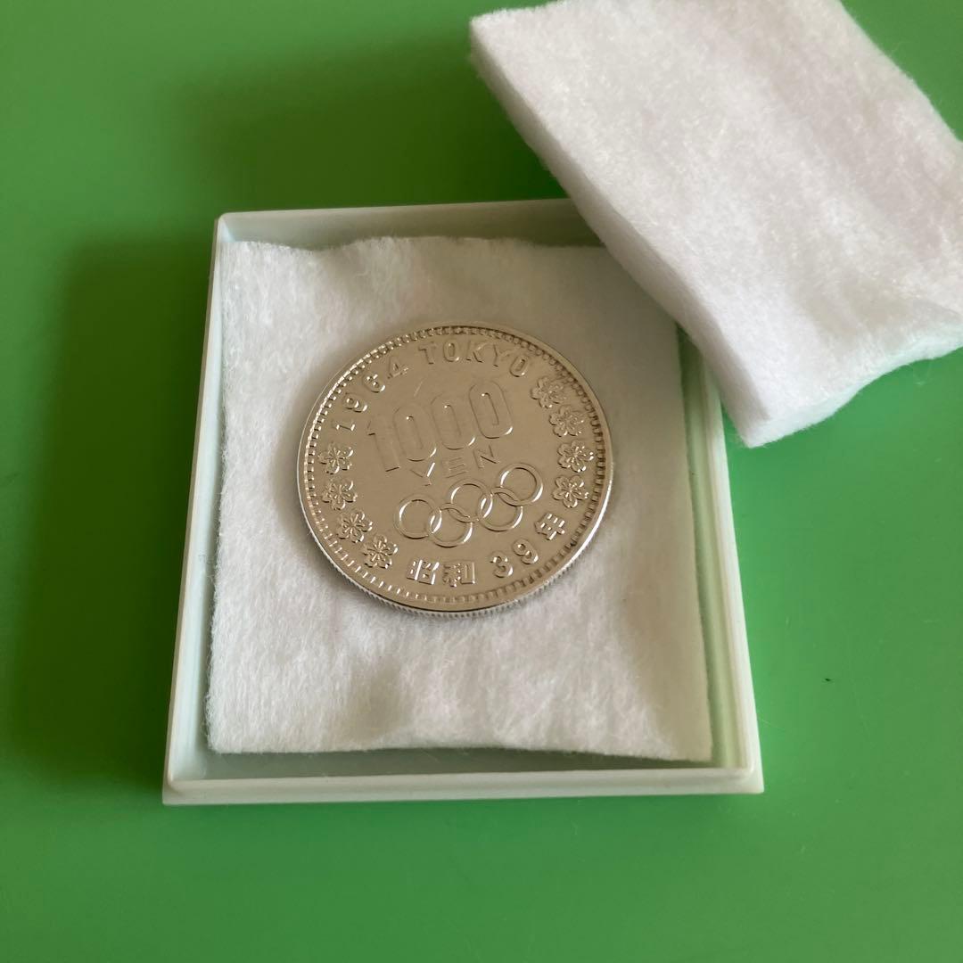 1964年 東京オリンピック記念 千円銀貨