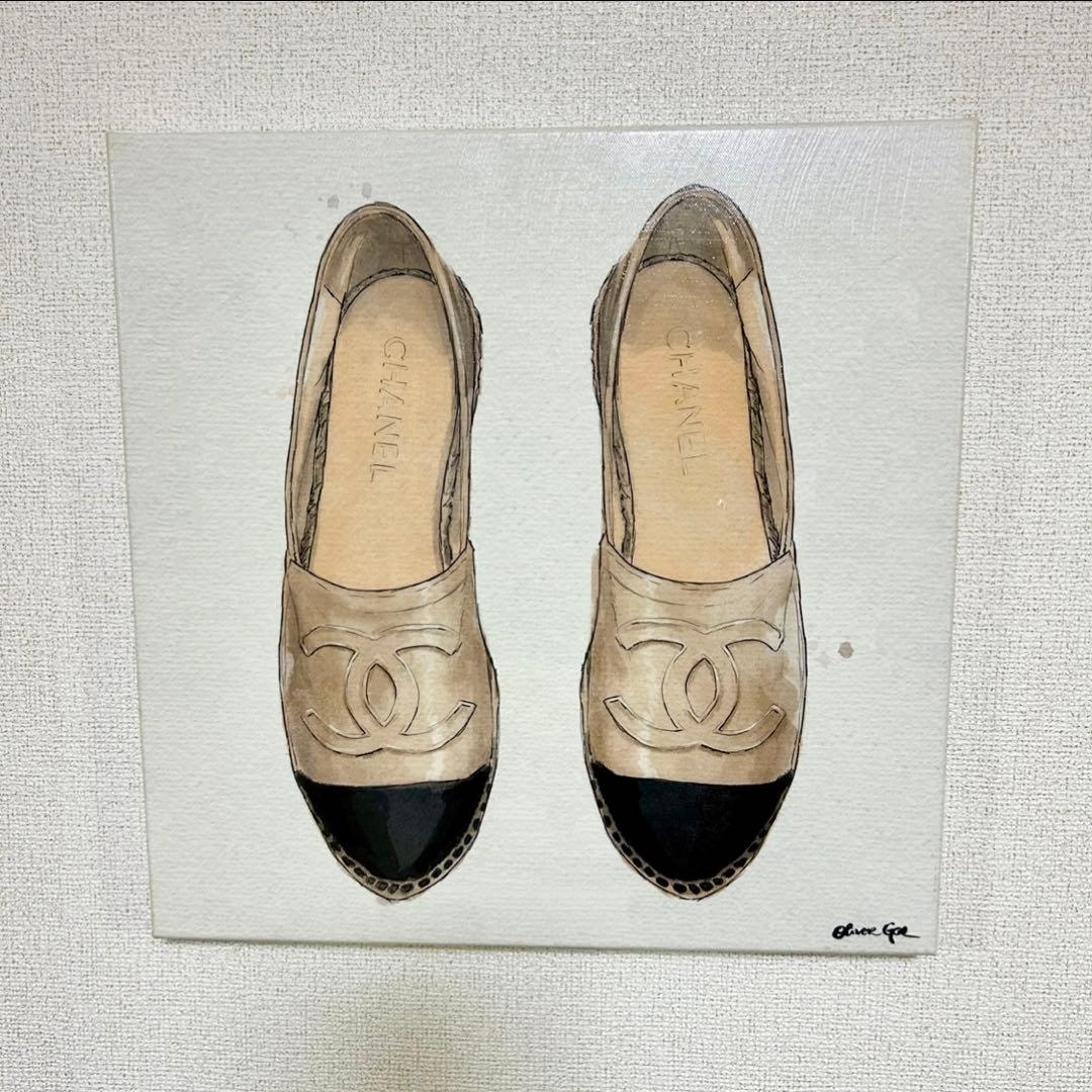 お値下げ致します♡CHANEL 靴のイラスト Oliver Gal