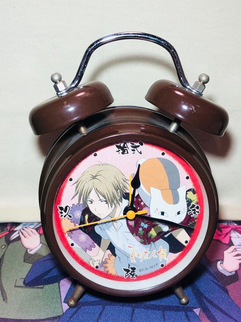 夏目友人帳　目覚まし時計　ニャンコ先生