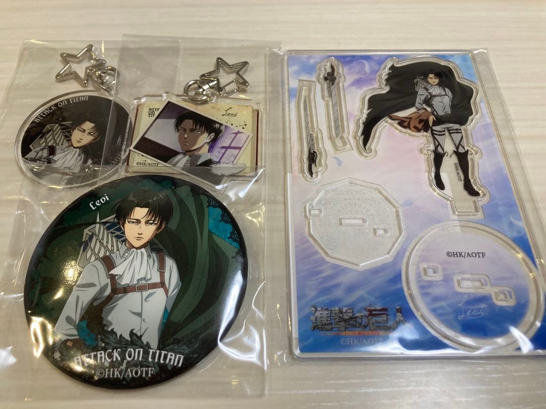 進撃の巨人 オンラインくじ リヴァイセット