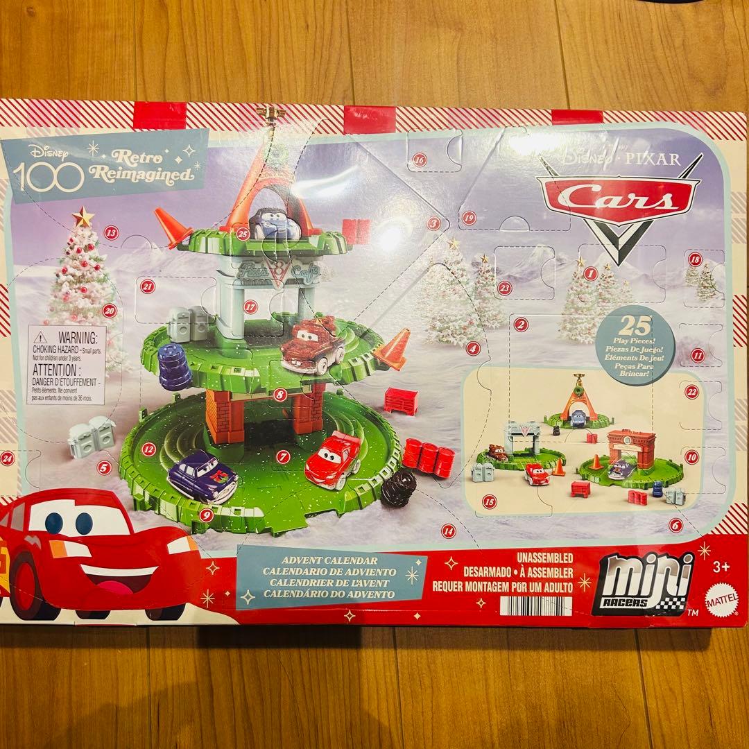 Mattel カーズ ミニレーサー アドベントカレンダー　マテル