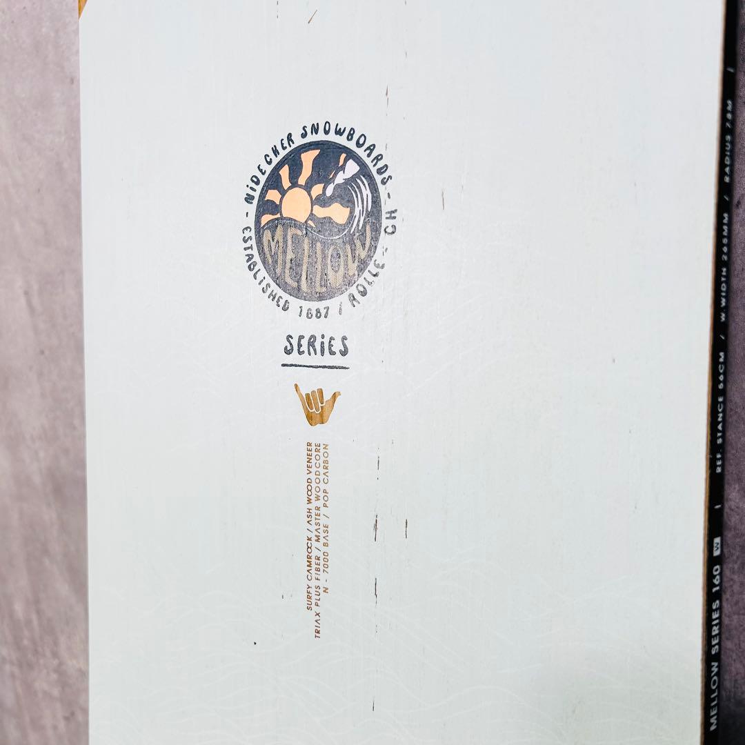 Nidecker ナイデッカー Mellow メロウ 160cm スノーボード