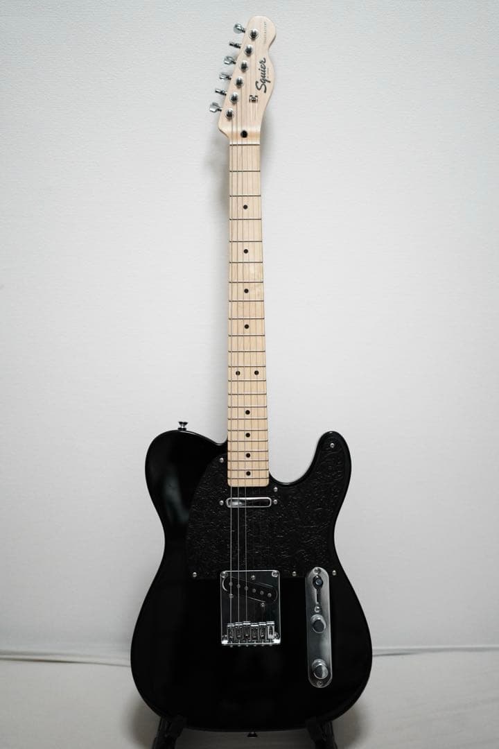 【ほぼ新品レア】オールブラックSquier Telecaster