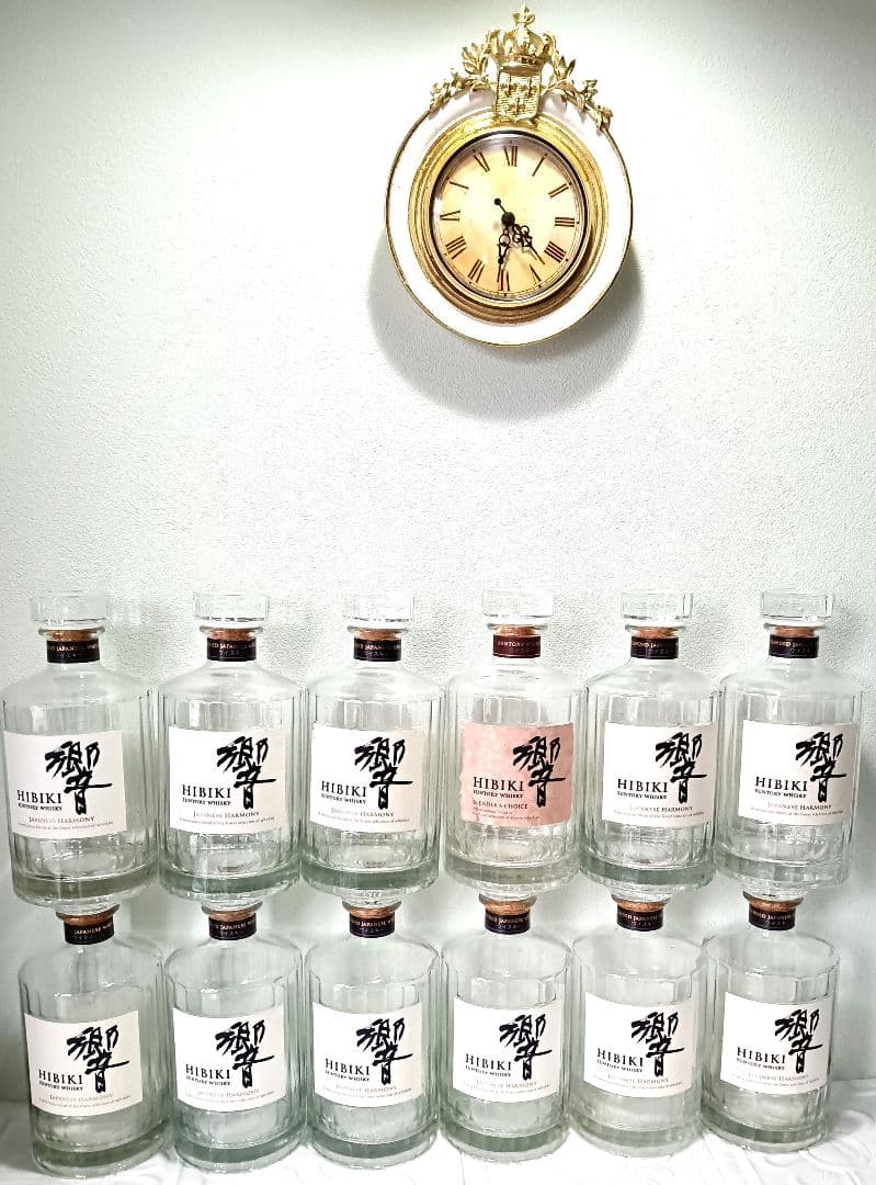 ☆サントリー☆響ジャパニーズハーモニー☆ブレンダーズチョイス☆空瓶12本