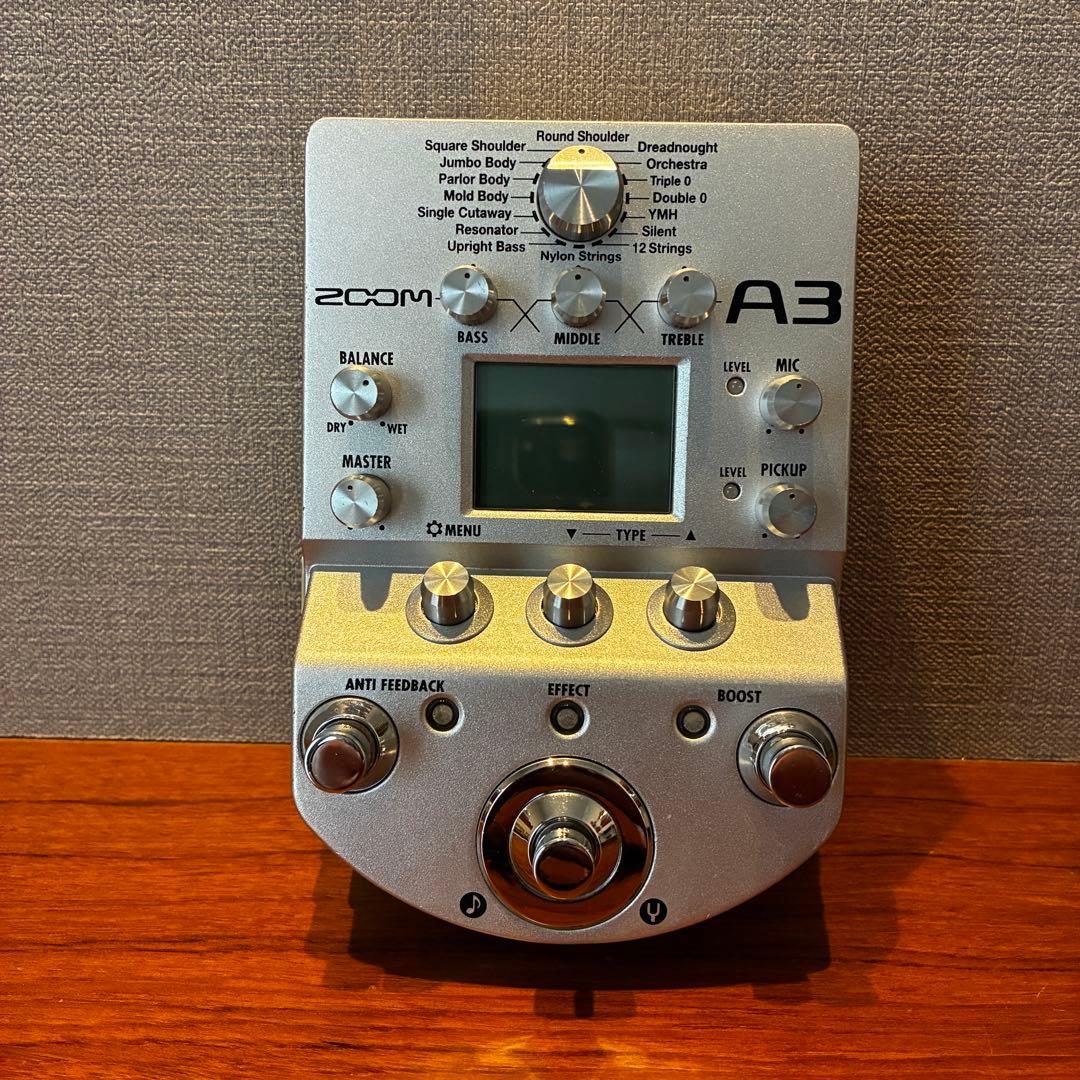 Zoom A3 ベースエフェクター