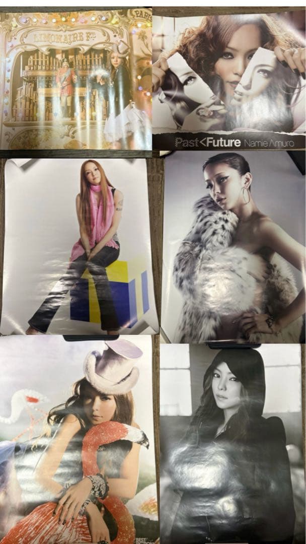 安室奈美恵 ポスター6点まとめ売り