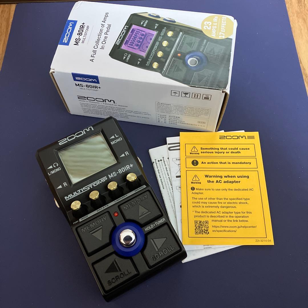 ZOOM ( ズーム ) MS-80IR+ アンプシミュレーター