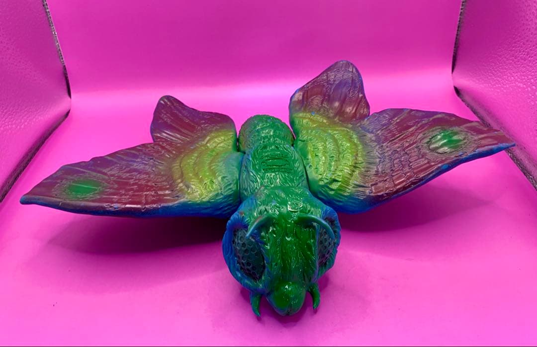 モスラ ブルマァク ソフビ人形 極美品 マルサンM1号昭和レトロ当時物オリジナル