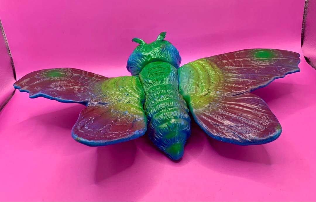 モスラ ブルマァク ソフビ人形 極美品 マルサンM1号昭和レトロ当時物オリジナル