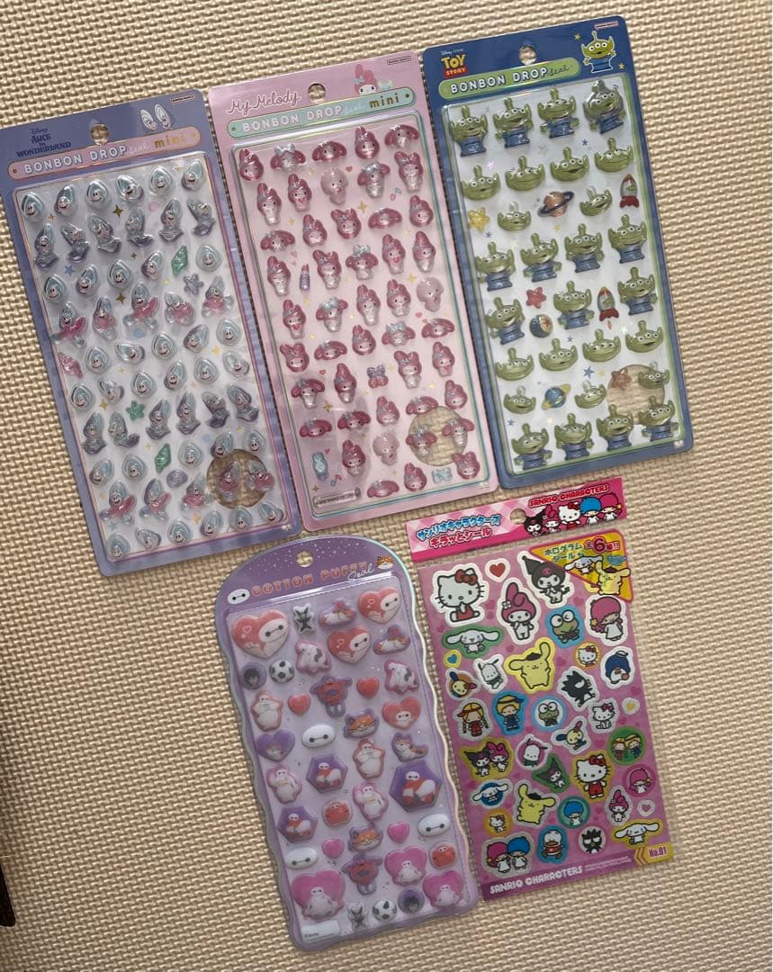 正規品ボンボンドロップシール他5種セット