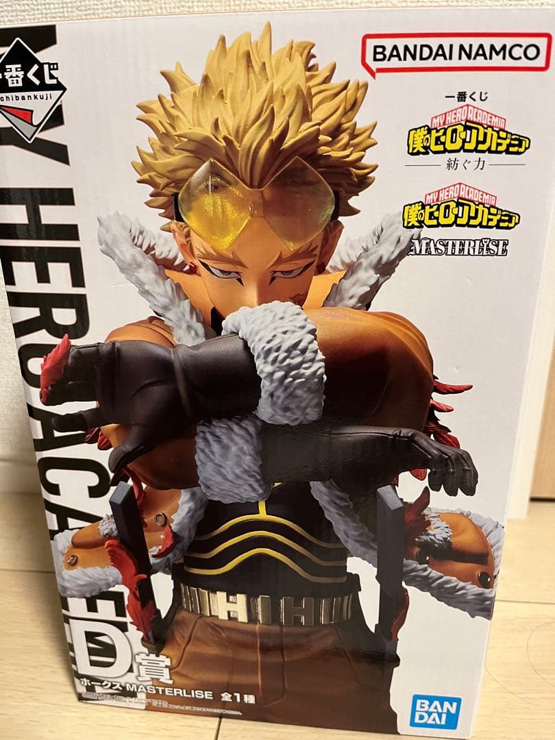 一番くじ 僕のヒーローアカデミア 紡ぐ力 D賞 ホークス MASTERLISE