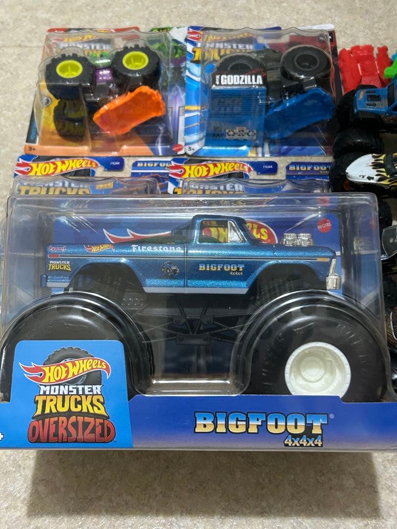 Hot Wheels モンスタートラック BIGFOOT セット　まとめ売り