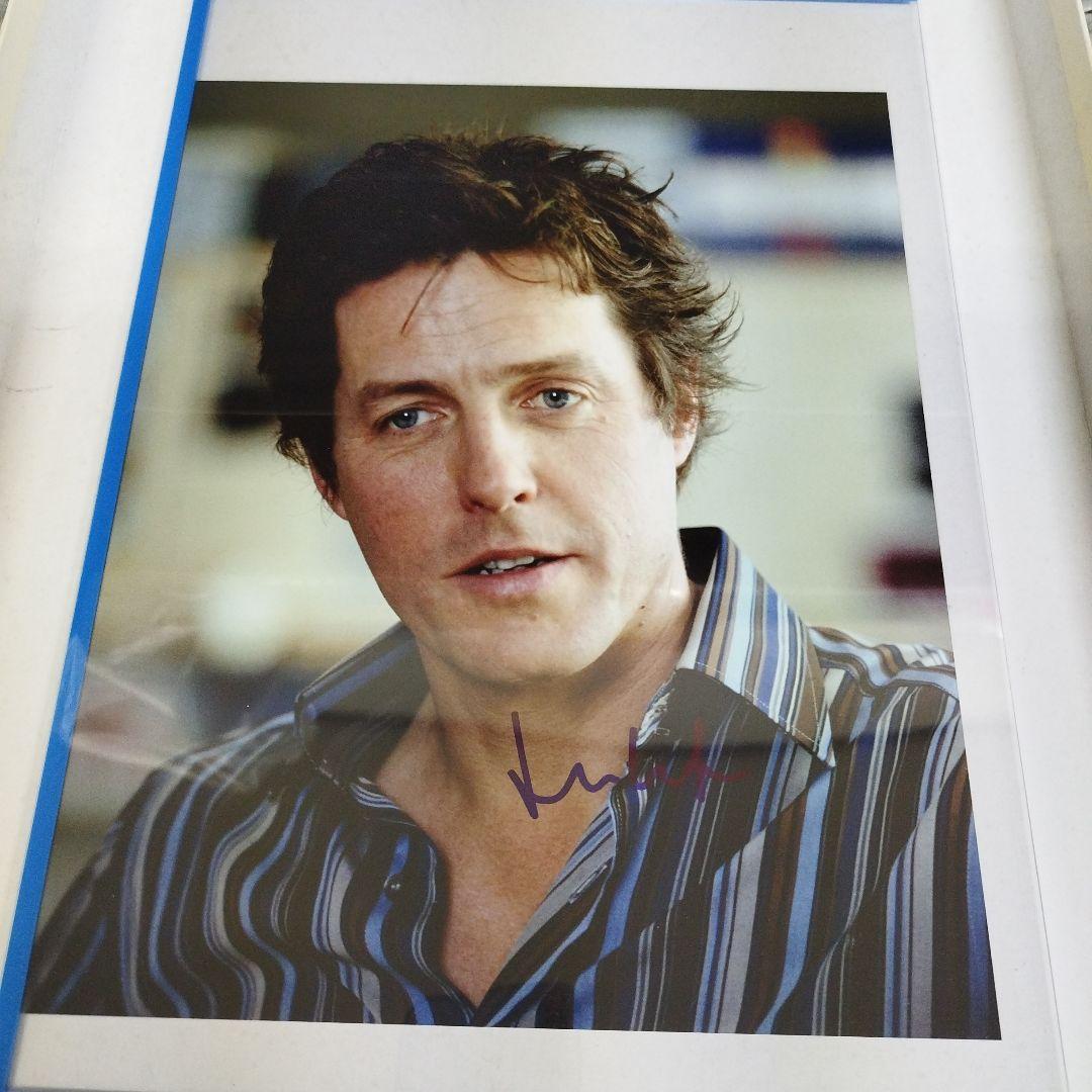 ハリウッド　ヒュー・グラント　直筆サイン入り8Ｘ10フォト 証明書付き