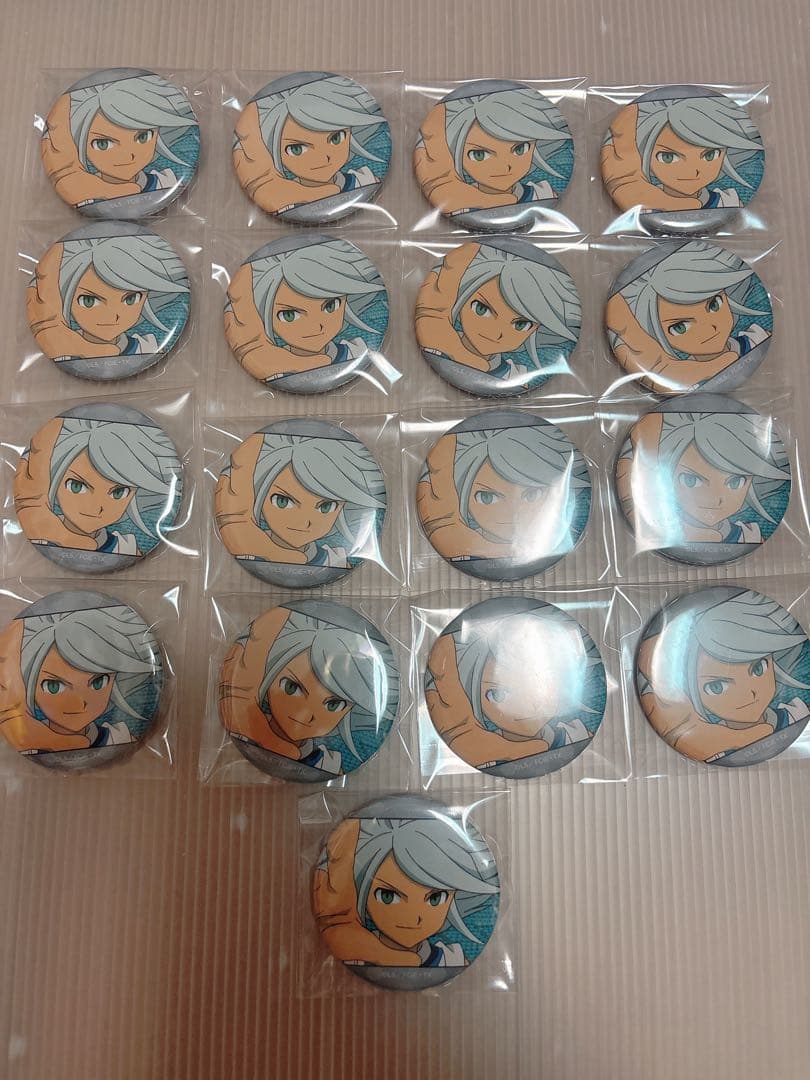 イナズマイレブン イナイレ ガゼル 場面写 缶バッジ 17点