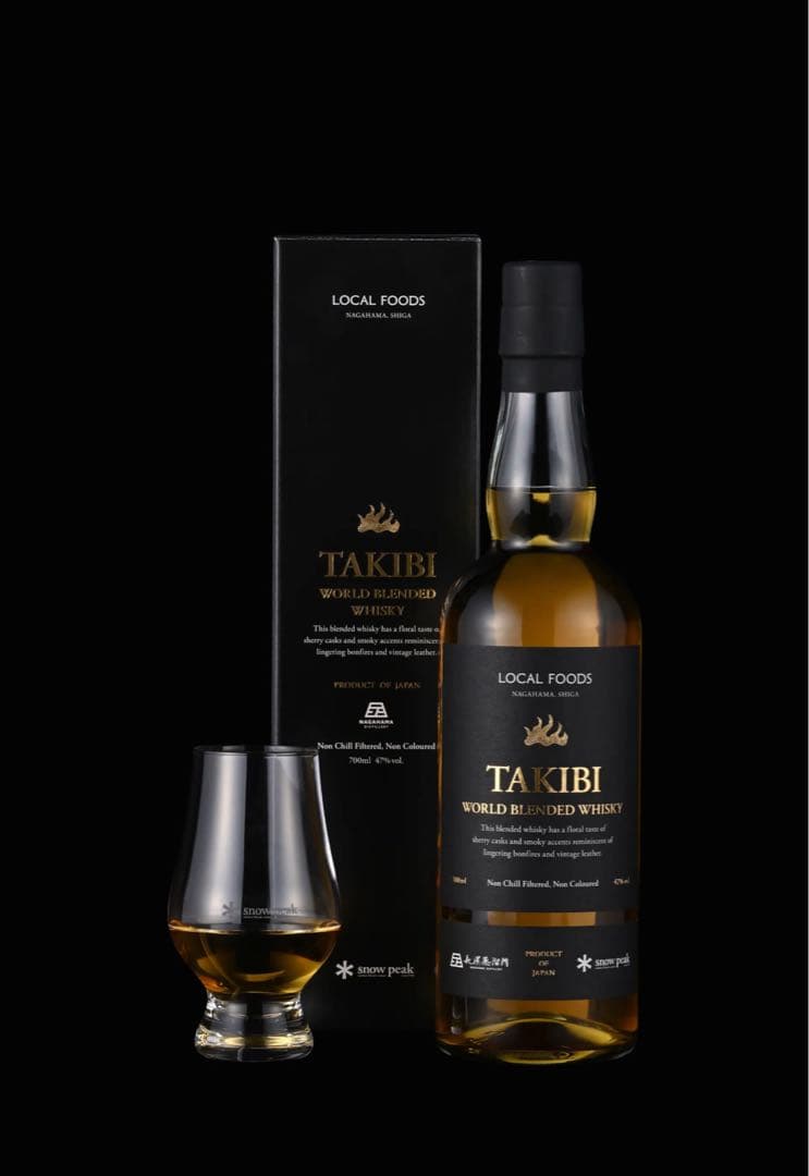 スノーピーク　 TAKIBI ワールドブレンデッドウイスキー 700ml