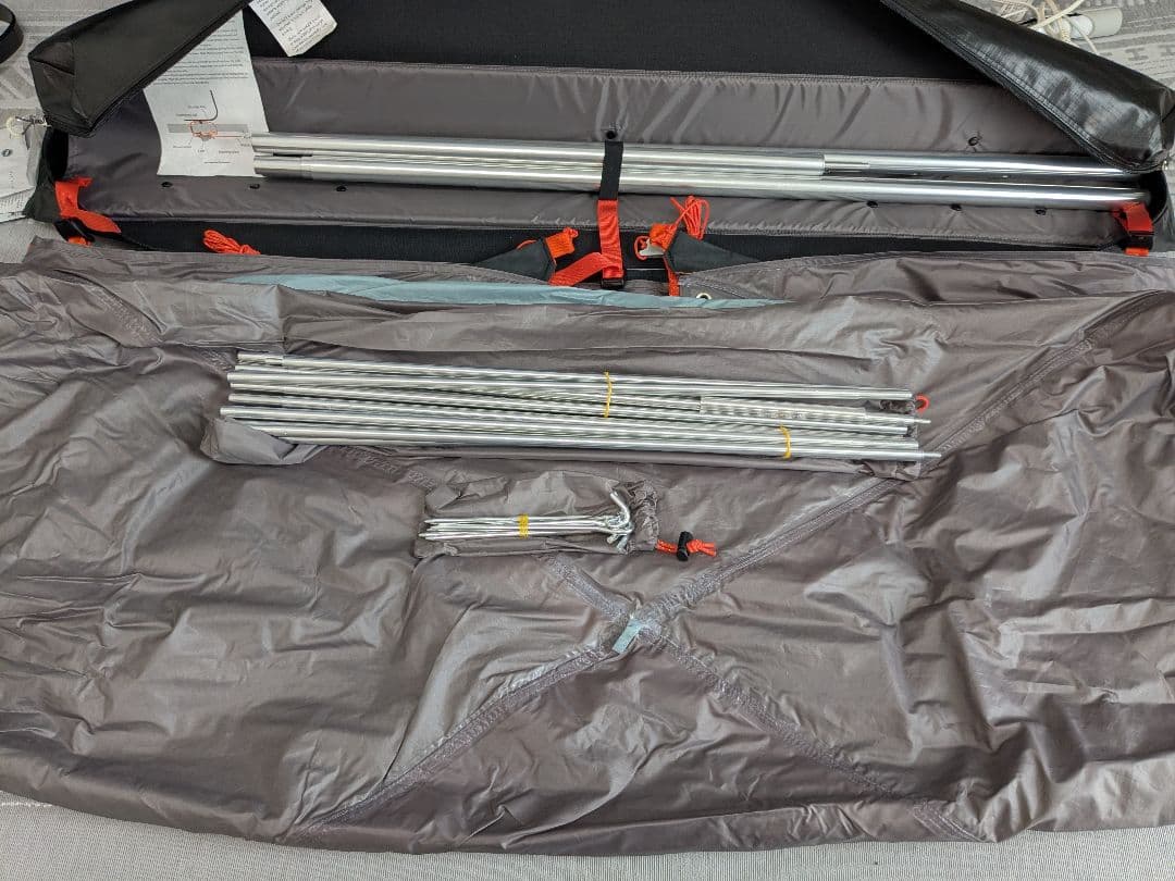 【未使用】BIG AGNES　サンドウォッシュカータープ　CAR TARP