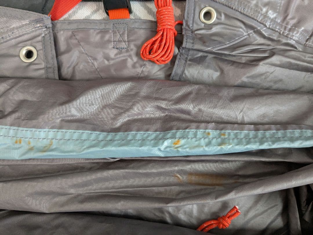 【未使用】BIG AGNES　サンドウォッシュカータープ　CAR TARP