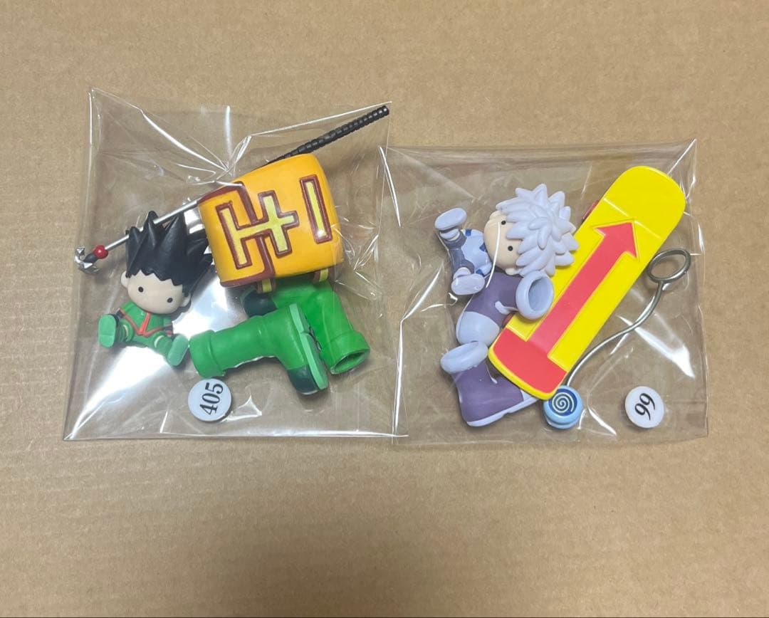 Hunter×Hunter ゴン　キルア　小型の再現模型　ミニチュアコレクション