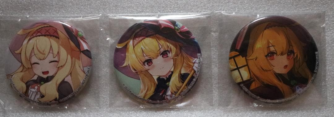 d➕リトルウィッチノベタ➕　ノベタ　３種類　缶バッジ