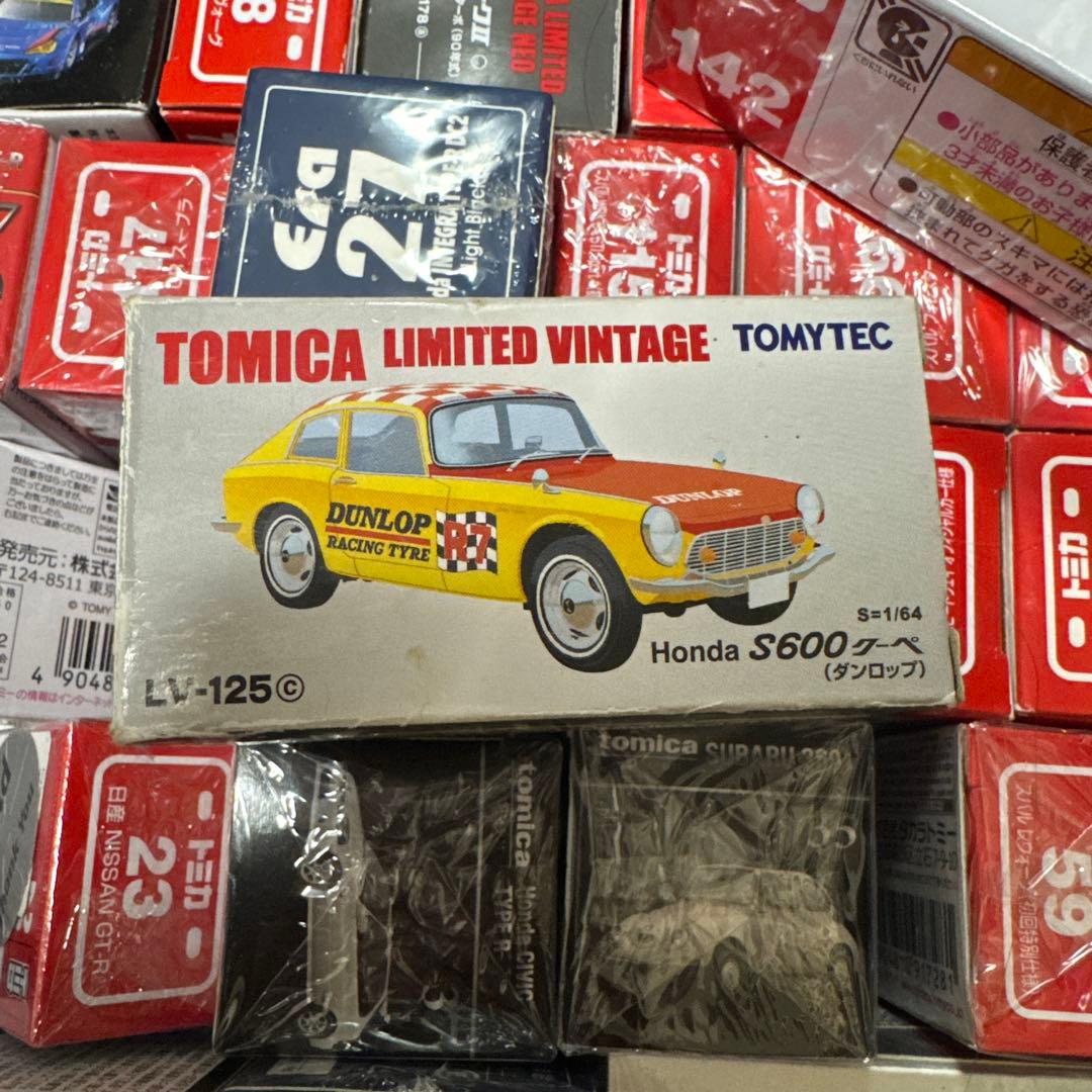 トミカリミテッドヴィンテージ　ホンダ S600 クーペ　ダンロップ