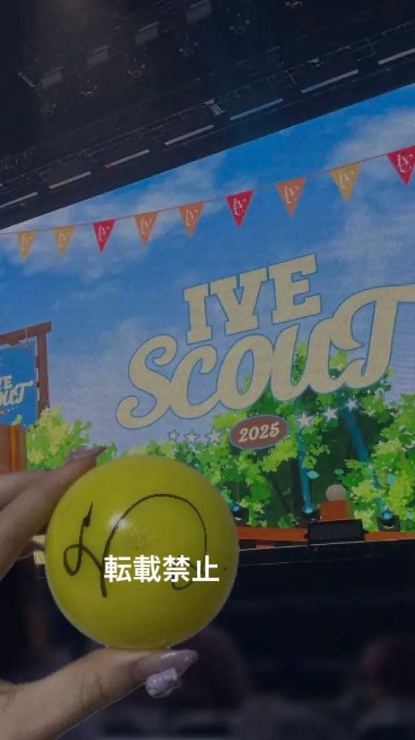 IVE レイ サインボール