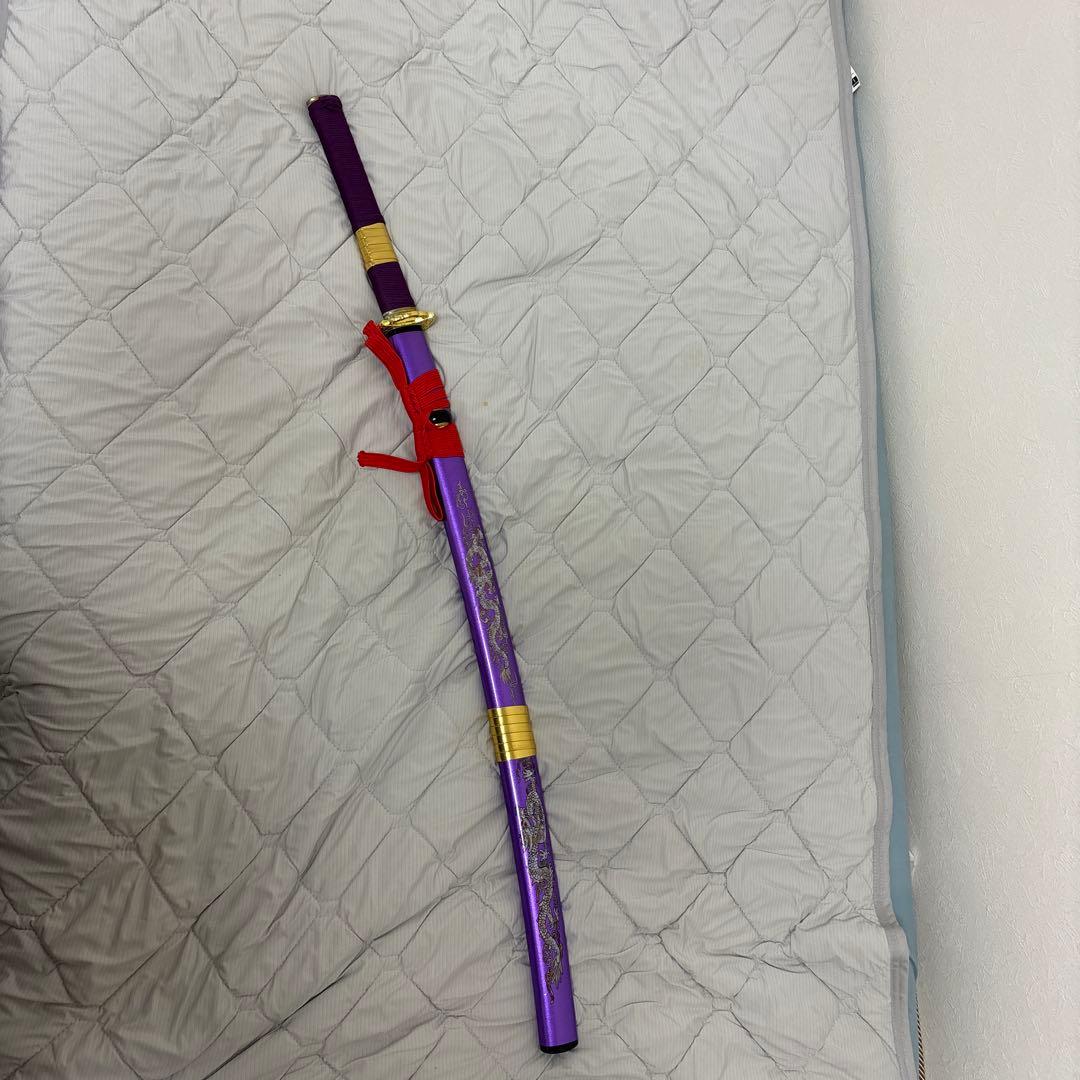 『紫閻魔』武具　刀装具　日本刀　模造刀 居合刀