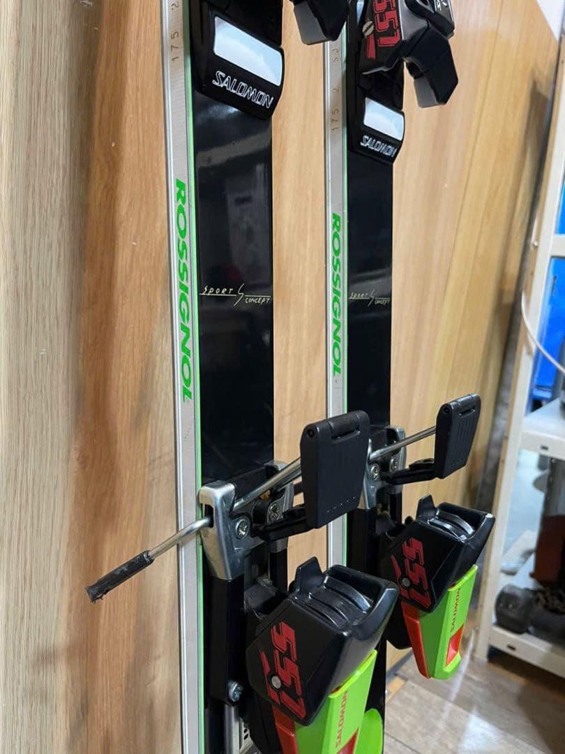 ROSSIGNOL レディース スキー板 セット ビンディング付き