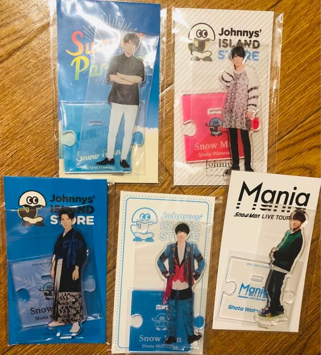 man 渡辺翔太 アクスタ アクリルスタンド サマパラ スノマニ