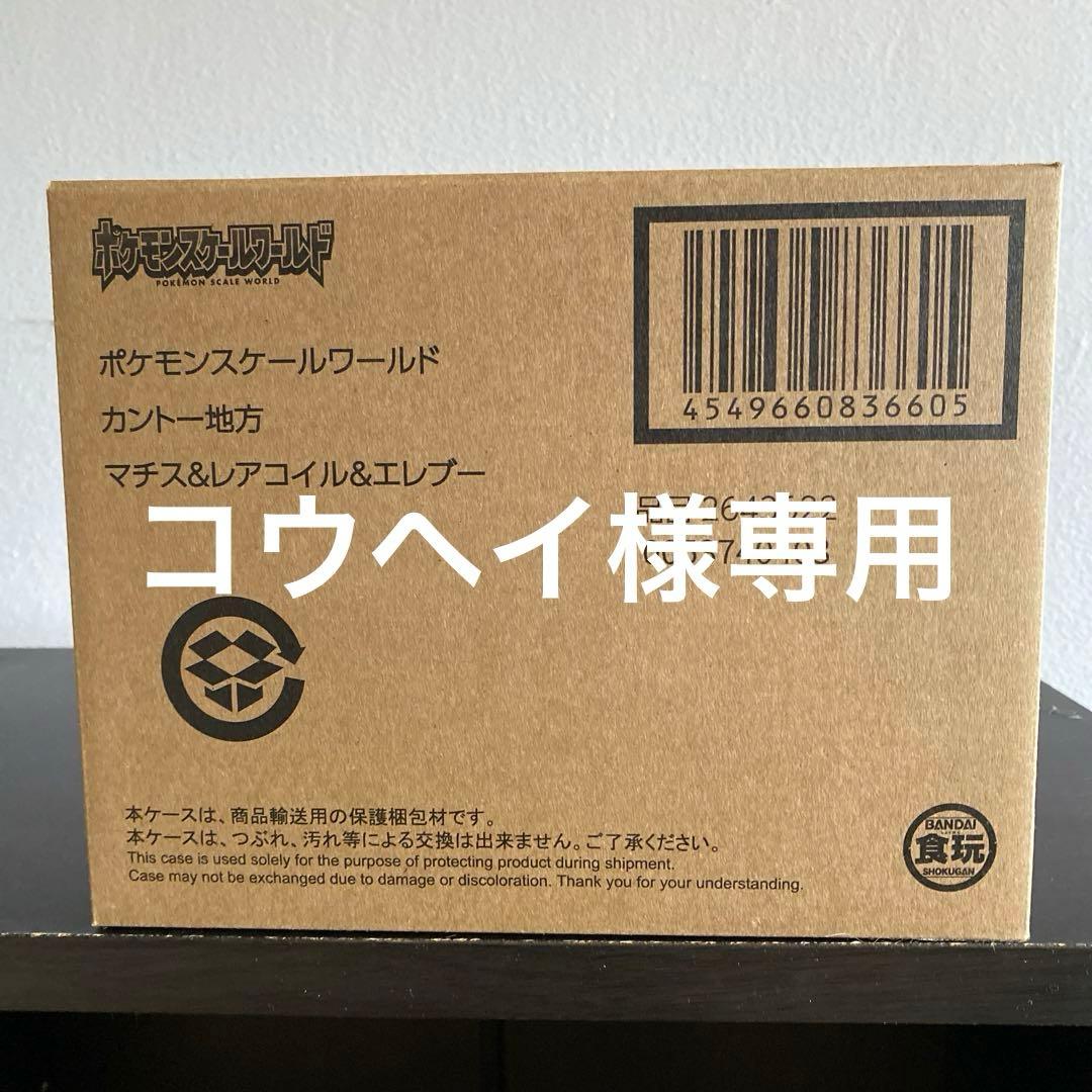 ポケモンスケールワールド　マチス＆レアコイル＆エレブー