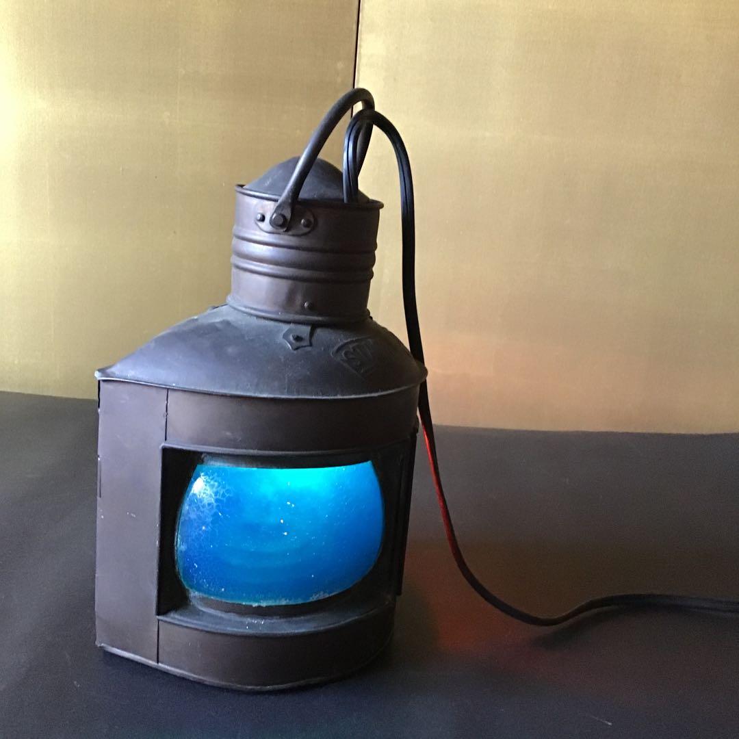 鉄道手信号機　アンティーク　希少