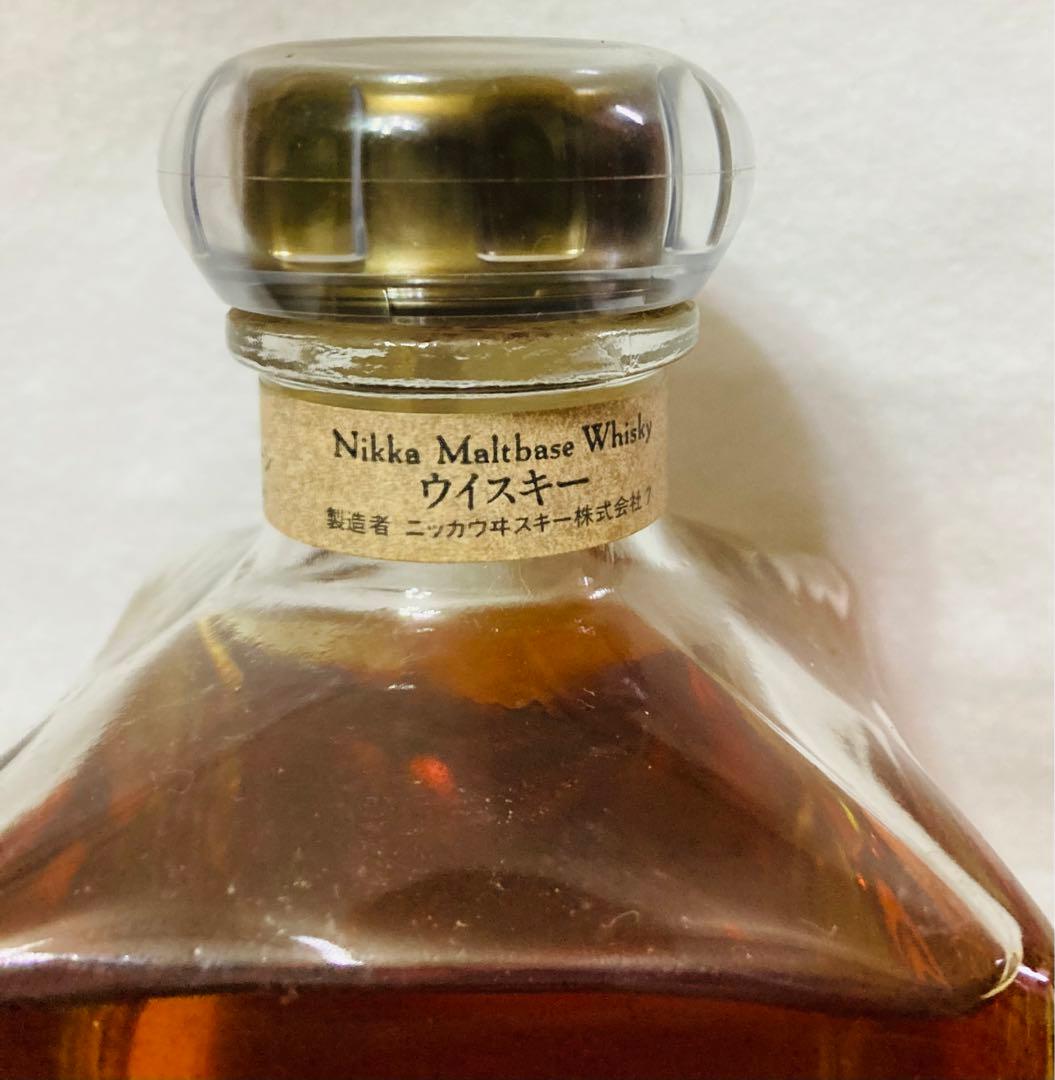 ウィスキー　ニッカ　モルト　グレーン　12F06A 年代物　660mL